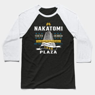 Nakatomi Building Die Hard Baseball T-Shirt